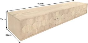 TV-skrinka 47770 Mystic 160cm Drevo Acacia  - Komfort-nábytok