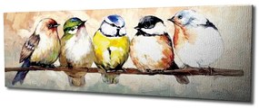 Obraz Vtáky 30x80 cm