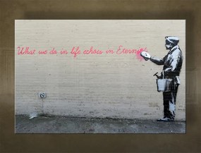 Obraz na plátne Street ART – Banksy
