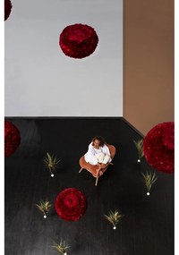 Vínovočervené tienidlo ø 65 cm Eos large – UMAGE