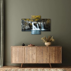Obraz - Vodopády, Lushan, Čína (90x60 cm)