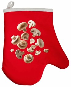 Kuchynská rukavica Champignon EMI, červená