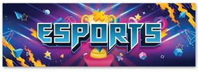Gario Obraz na plátne Esports Rozmery: 120 x 40 cm