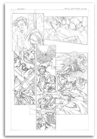Gario Obraz na plátne Veľký bojový komiks - Saqman Rozmery: 40 x 60 cm