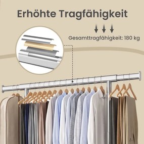 Výškovo nastaviteľný stojan na oblečenie HSRB35177E101