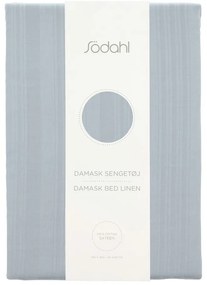 Svetlomodré damaškové obliečky na jednolôžko/predĺžené 140x220 cm Noble – Södahl