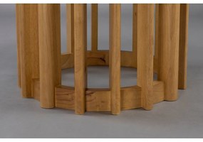 Okrúhly jedálenský stôl s doskou v dubovom dekore ø 120 cm Barlet – Dutchbone