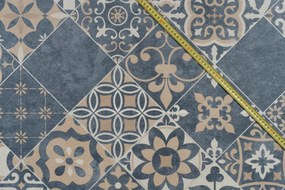 Beaulieu International Group, PVC podlaha - lino Livitex Retro 2791, na mieru, šíře 3m,4m, šedá, filc, chodba / predsieň