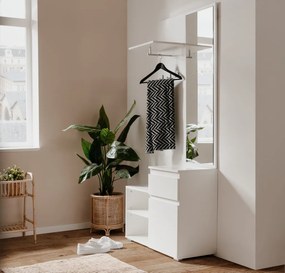 Predsieňová stena Image, biela