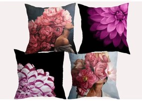 Obliečky na vankúše 40x40 cm Pyton set 4 ks EMI