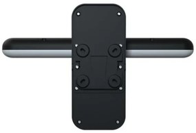 LED solárne nástenné svietidlo so senzorom LED/15W/3,2V 4000K/6000K IP65 čierne