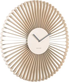 Nástenné hodiny Karlsson Cascara KA6074WH sivobiele 50 cm