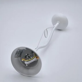 Luster na tyči RETRO II 1xE27/60W/230V biela