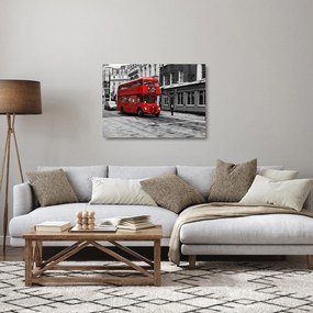Obraz -Londýn s autobusom (70x50 cm)