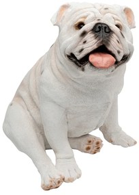 Dog Troy soška biela