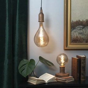 Tmavohnedé závesné svietidlo Jojo – Star Trading