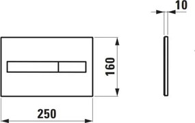 Závesné WC + WC sedátko PRO + tlačidlo DUAL LIS + podomietkový modul + podložka
