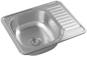 Aqualine Aqualine, Nerezový drez 58x18x48cm, AQ5848B