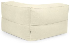 Hnedý sedací vak z textílie buklé Mass Corner 125 Left – SLOWDOWN