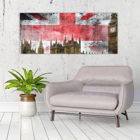 Obraz - Londýn (120x50 cm)