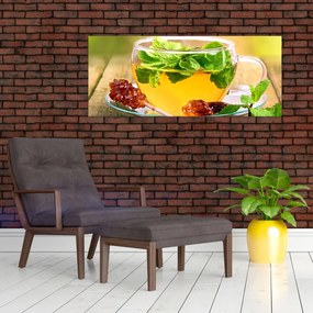 Obraz - Čaj (120x50 cm)
