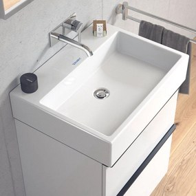 DURAVIT Vero Air umývadlo do nábytku bez otvoru, bez prepadu, 600 x 470 mm, biela, 2350600070