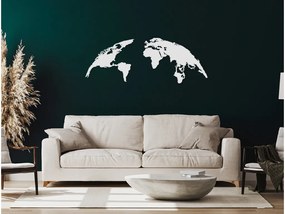 drevko Minimalistická nálepka na stenu Zem Rozmer obrazu: 26,5 x 68,5 cm, Farba dekorácie: Čierna