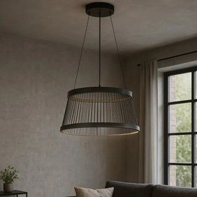 ONLI - LED Luster na lanku MATE LED/40W/230V 4000K čierna