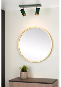 Lucide 35913/02/33 - Bodové svietidlo FLORIS 2xGU10/40W/230V zelená