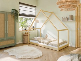 Detská posteľ 80x180 cm Mortisia (borovica) (s roštom). Akcia -10%. Vlastná spoľahlivá doprava až k Vám domov. 1096197