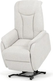 Polohovacie kreslo béžové, elektrické TV-L8963 CRM2