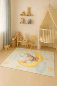 Detský koberec 2403179N KIDS obdĺžnikový – mäkký polyester Rozmer: 80x150 cm
