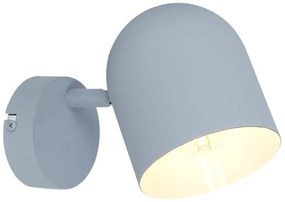 Candellux Šedé stropné/nástenné svietidlo Azuro pre žiarovku E27 91-63205