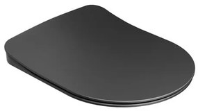 WC doštička Ravak Uni Chrome Flat, čierna X01795, 1 ks
