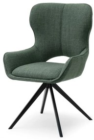 Stolička Marge (zelená + čierna). Akcia -22%. Vlastná spoľahlivá doprava až k Vám domov. 1111158