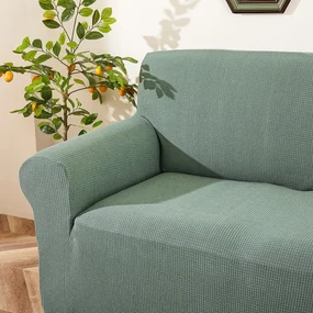 4Home Napínací vodeodolný poťah na kreslo Magic clean zelená, 75 - 95 cm
