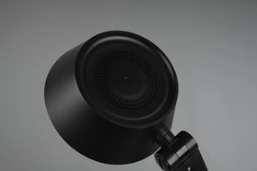 Matne čierna LED stolová lampa so stmievačom (výška 40 cm) Ava – Trio