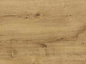 Šatníková skriňa bez zrkadla Click, 91 cm, biela/doskový dub