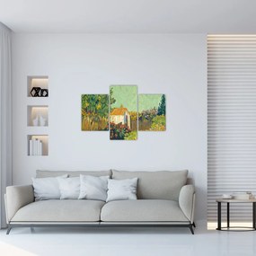 Obraz - Imitator of Vincent van Gogh, Landscape, reprodukcia (90x60 cm)