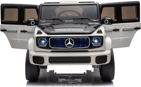 LEAN CARS Mercedes EQG 4x4 Batériové auto biele
