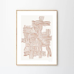The Poster Club Plagát Woven by Berit Mogensen Lopez A4 (21x27cm)