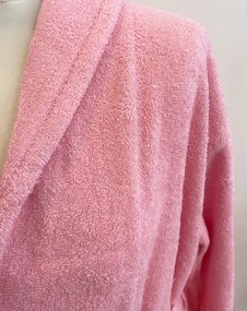 Froté deluxe unisex župan Ružový TiaHome - S/M