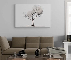 Obraz minimalistický strom bez lístia Varianta: 120x80