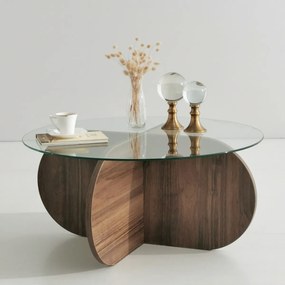 Konferenčný stolík Bubble Walnut