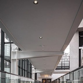 LED Podhľadové svietidlo LED/18W/230V 3000/4000/6400K ø 10,6 cm čierna