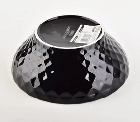 Porcelánová miska DIAMENT BLACK 17,5 x 7 cm čierna