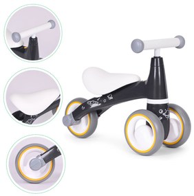 Detské odrážadlo ECOTOYS COSMIC čierne