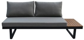 Autronic BONTEC Záhradná zostava, hliník, polywood, sivá, AZS-G1924 GREY Farba: Šedá