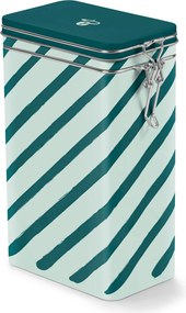 Dóza na kávu, s pásikmi