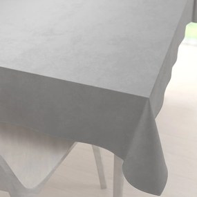 Biante Zamatový obdĺžnikový obrus Velvet Premium SVP-027 Svetlo sivý 140x160 cm